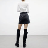 [NONCODE] (1+1) DeMer Bolero T-shirt + Sleeveless Set