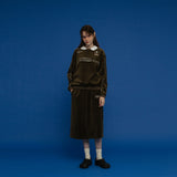 ラインスカート/GHC LINE SKIRT_OLIVE