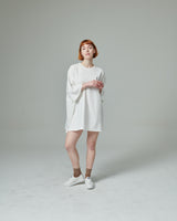 W Oversize T-shirts (White) (6555054211190)