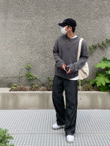 うるふリネンデニムパンツ/WOLF LINEN DENIM PANTS(XS~L)