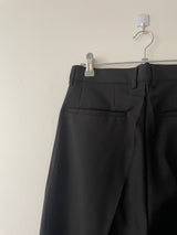Autumn mute set up wide pants