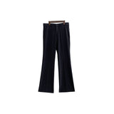 Pocket Detail Bootcut Pants (6684157378678)