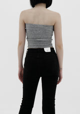 アンゴラキャップチューブトップ/Angora Cap Tube Top (3color)