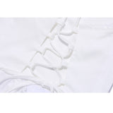 BOLD SLIP BACKLESS MINI ONEPIECE WHITE (6682529366134)