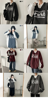 Devision String Coloring V-shirt