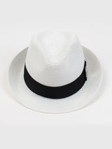 BU Soft Summer White Short Fedora (6589933977718)