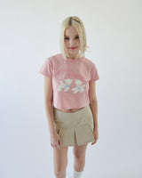 ベイビーシープクロップTシャツ / Baby Sheep Crop T-Shirt