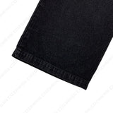 ワイドボタンデニムパンツ / SI Wide Button Denim Pants (2 colors)