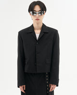 ロンドスリーボタンブレザー / [自主製作] Lond three button blazer (2 color)