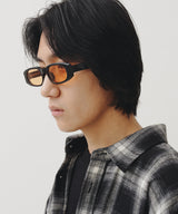 COLOR LENS SUNGLASS (YELLOW)