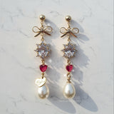 ハートプリンセスイヤリング / Heart Princess Earring