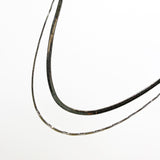 [GOT7 Youngjae] Silver snake layered chain (6671325069430)