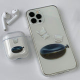 Black Rabbit Balloon pang-pang Phone Case