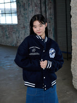 AUTHENTIC WAPPEN VARSITY WOOL PADDED JACKET