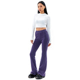 クロップモックネックスリムトップ / CROP MOCK NECK SLIM TOP