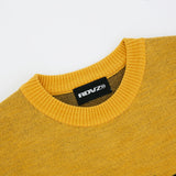 SECRET CLUB KNIT VEST - MUSTARD (6692511809654)