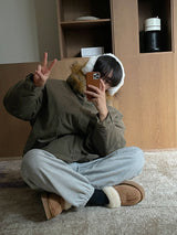 ASCLO Himalayan Fur Hood Jacket (3color)