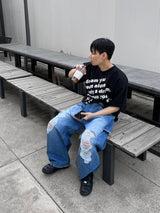 オープンビンテージデニムパンツ / open vinteage denim PT -1C