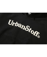 バブルロゴクロップフーディー/Burble Logo Crop Hoodie (Black)