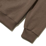 シグネチャーロゴハーフジップアップスウェットシャツ/SIGNATURE LOGO HALF ZIPUP SWEATSHIRTS COCOA BROWN (6699006099574)