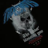 スカルバンドクロップTシャツ / SKULL BAND CROP T-SHIRTS - BLACK