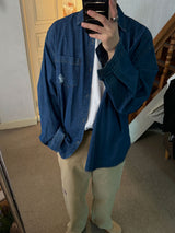 ASCLO Damage Denim Over Shirt (2color)