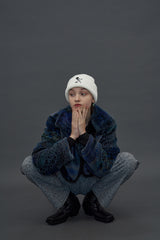 [20W]ROSE KNIT BEANIE / IVORY (4614350340214)