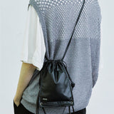 カーボンタッチ サコッシュ ミニバッグ / carbon touch sacoshe mini bag black