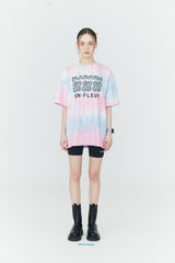 タイダイ フラワー グラフィック Tシャツ / Tie-dye Flower Graphic Tee