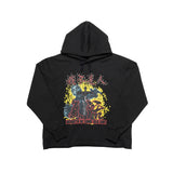 REBIRTH HOODIE ( STUD Ver.) - BLACK (6674940100726)