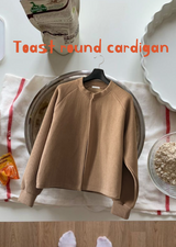Toast round-neck cardigan