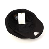 Black Newsboy Cap (6590336434294)