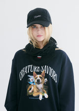 ラッキージャングルクルーネック / BSR2223FWPO067 LUCKY JUNGLE CREWNECK NAVY