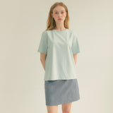 スタンダードロゴラウンドネックTシャツ / Standard Logo Ronud Neck T-shirt (Mint)