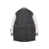 [UNISEX] Reversible Faux Fur Varsity Collar Coat (Camouflage) (6656656343158)
