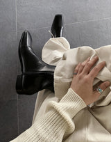 No.9220 tidy zipper boots (6643568083062)