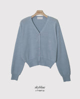 Every V-neck Knit Cardigan (10color)