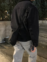 LMN オーバーサイズフィットウールデニムジャケット / LMN Oversized Fit Wool Denim Jacket (2 colors)
