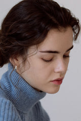 Water Drop One-touch Earrings (XL)
