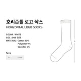 HORIZONTAL LOGO SOCKS (6675695468662)
