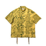 ブリーチダイングストラップシャツ / BLEACH DYEING STRAP SHIRT_YL