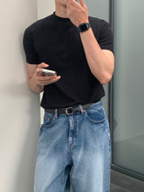ラボワイドブラッシュデニムパンツ / Labo Wide Brush Denim Pants (Light Blue)