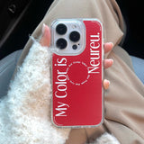マイカラーケース / My Color Case (Red Jelly Hard)