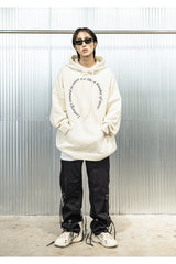 サークルオピニオンフーディーニット / CIRCLE OPINION HOODY KNIT