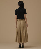 HALF SLEEVE HIGH NECK TOP