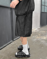 デニムスキッパーショーツ / Denim Skipper Shorts