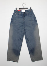 チャコールウォッシュデニムパンツ/no.3008 Charcoal Washed Denim Pants