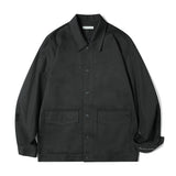アウトポケットコットンジャケット/Layla The reason for love Out Poket Cotton Jacket J18 Charcoal Brown