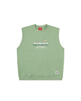paragraph Smile Flower Embroidered Vest 4color (6562906538102)