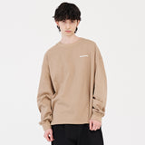 RE:ON LOGO LONG SLEEVE SHIRT (BEIGE)